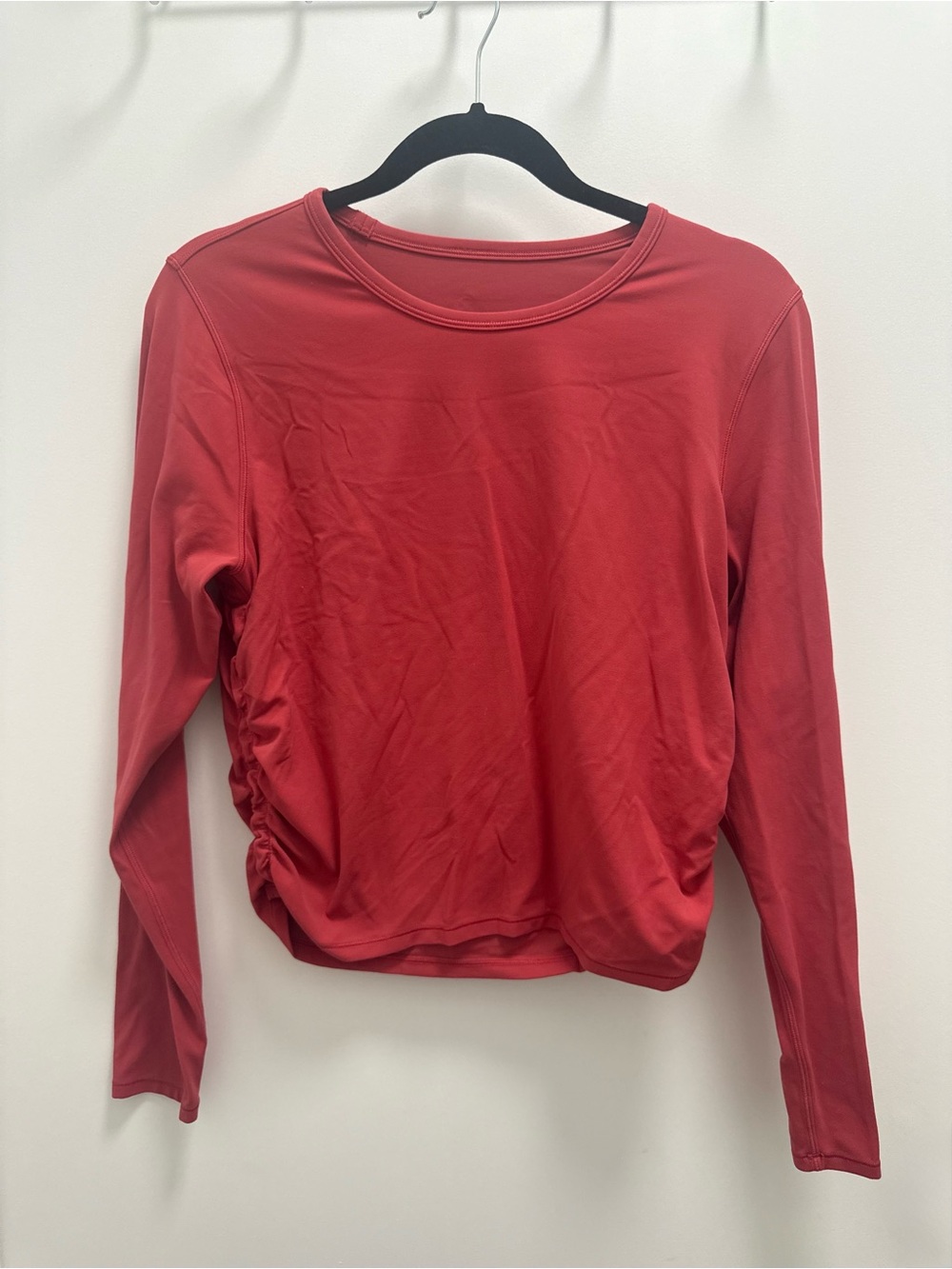Pink Lululemon Nulu long sleeve